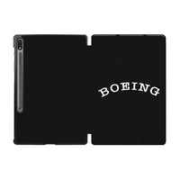 Thumbnail for Special BOEING Text Designed Samsung Tablet Cases