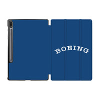 Thumbnail for Special BOEING Text Designed Samsung Tablet Cases