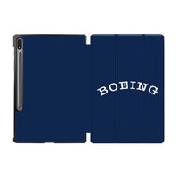 Thumbnail for Special BOEING Text Designed Samsung Tablet Cases