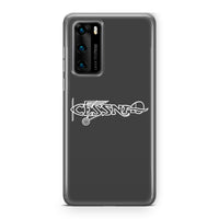 Thumbnail for Special Cessna Text Designed Huawei Cases