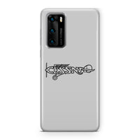 Thumbnail for Special Cessna Text Designed Huawei Cases