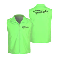 Thumbnail for Special Cessna Text Designed Thin Style Vests