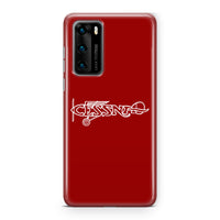 Thumbnail for Special Cessna Text Designed Huawei Cases