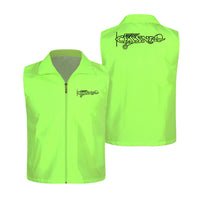 Thumbnail for Special Cessna Text Designed Thin Style Vests