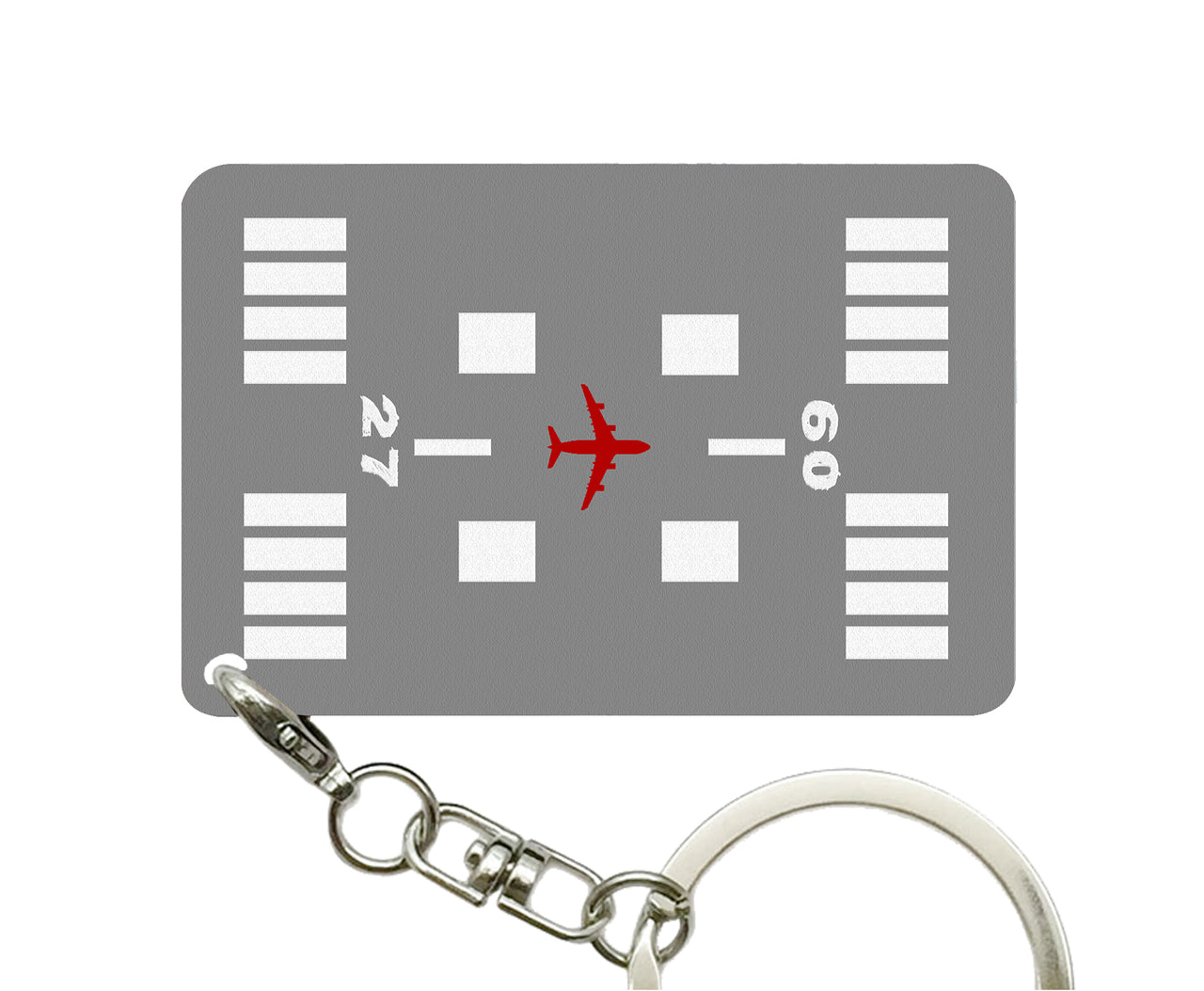 Special Runway-Gray Designed Key Chains