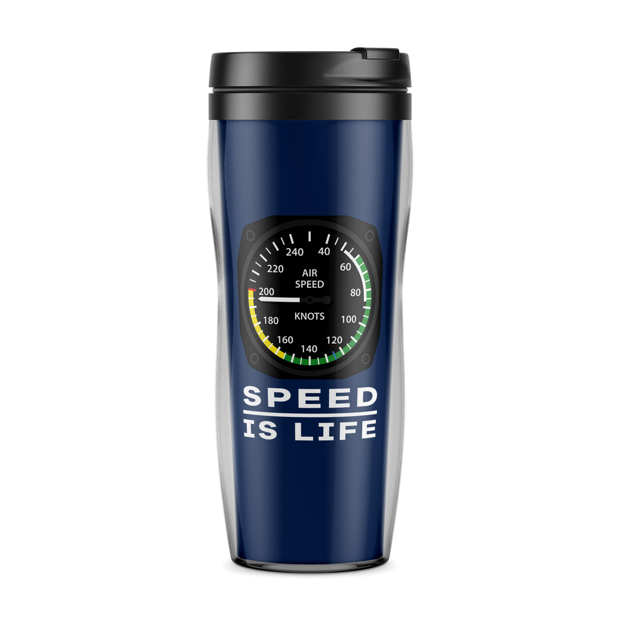 Speed Is Life Designed Travel Mugs