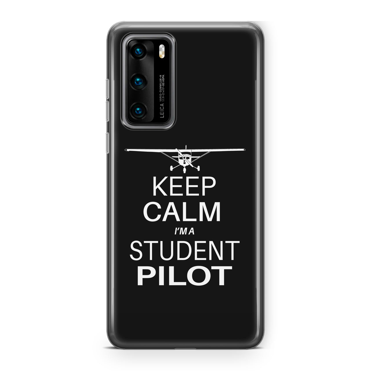 Student Pilot Designed Huawei Cases