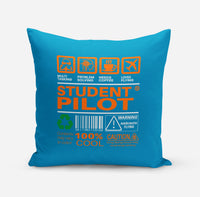 Thumbnail for Student Pilot Label Designed Pillows