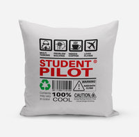 Thumbnail for Student Pilot Label Designed Pillows