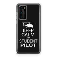 Thumbnail for Student Pilot (Helicopter) Designed Huawei Cases