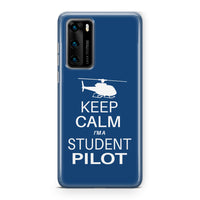 Thumbnail for Student Pilot (Helicopter) Designed Huawei Cases