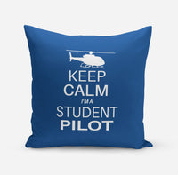 Thumbnail for Student Pilot (Helicopter) Designed Pillows