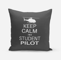 Thumbnail for Student Pilot (Helicopter) Designed Pillows