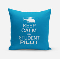 Thumbnail for Student Pilot (Helicopter) Designed Pillows