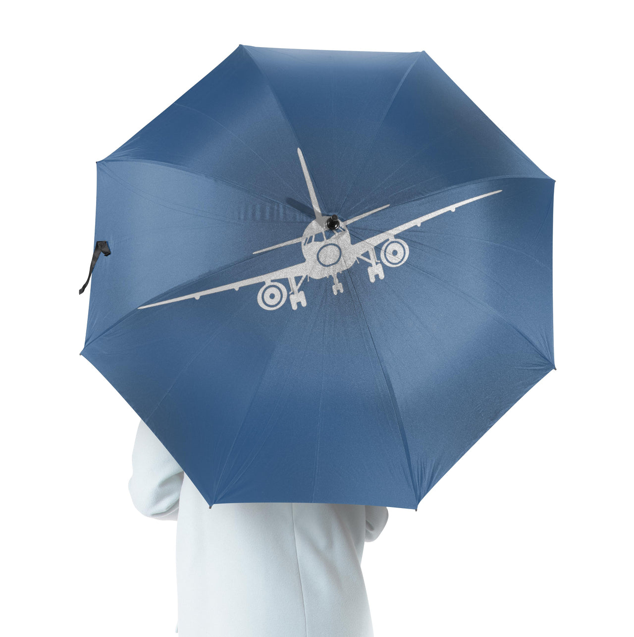 Sukhoi Superjet 100 Silhouette Designed Umbrella