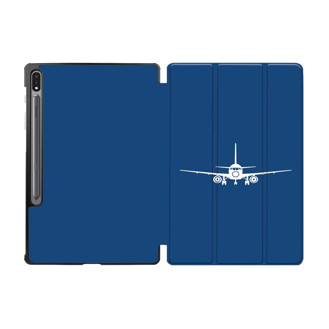 Sukhoi Superjet 100 Silhouette Designed Samsung Tablet Cases