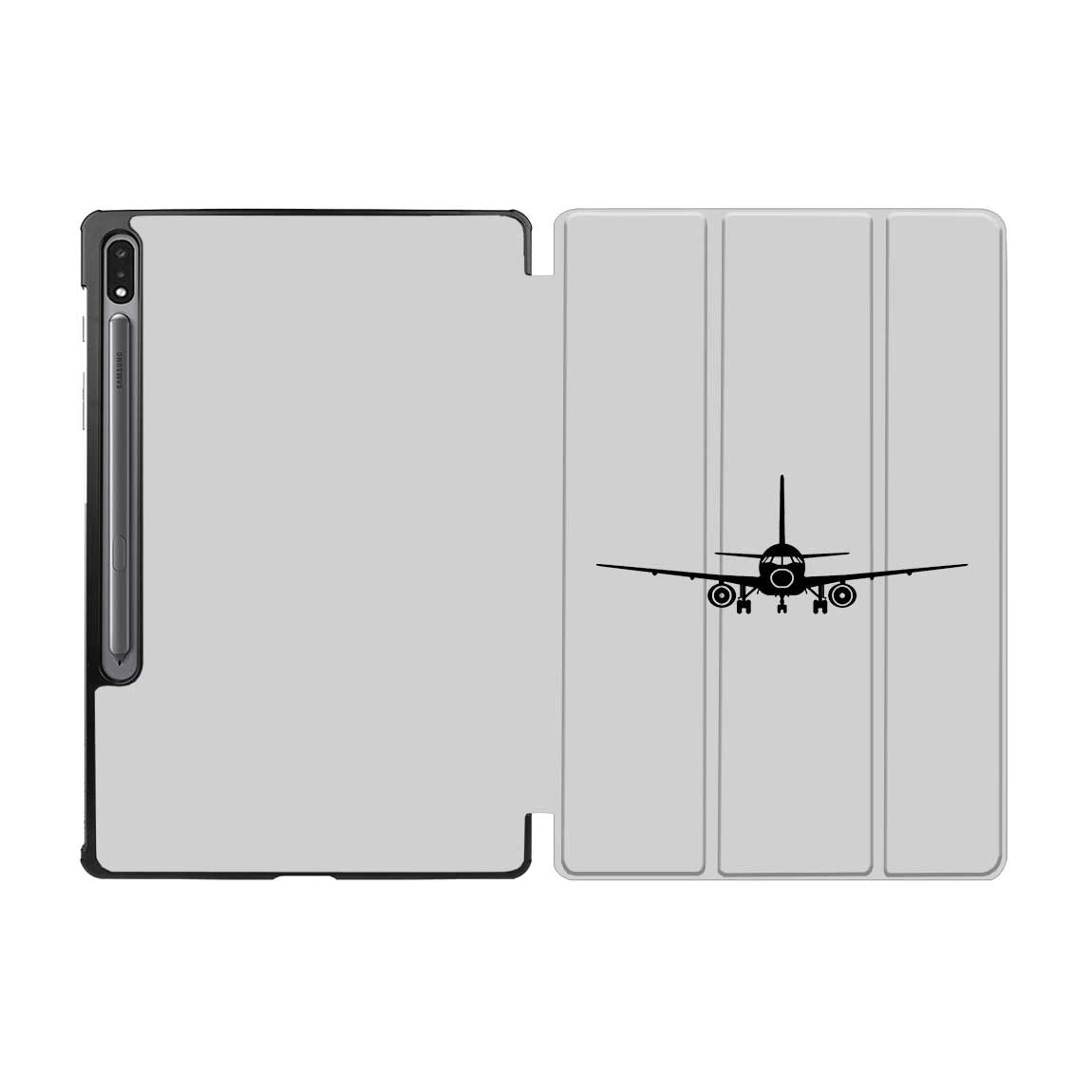 Sukhoi Superjet 100 Silhouette Designed Samsung Tablet Cases