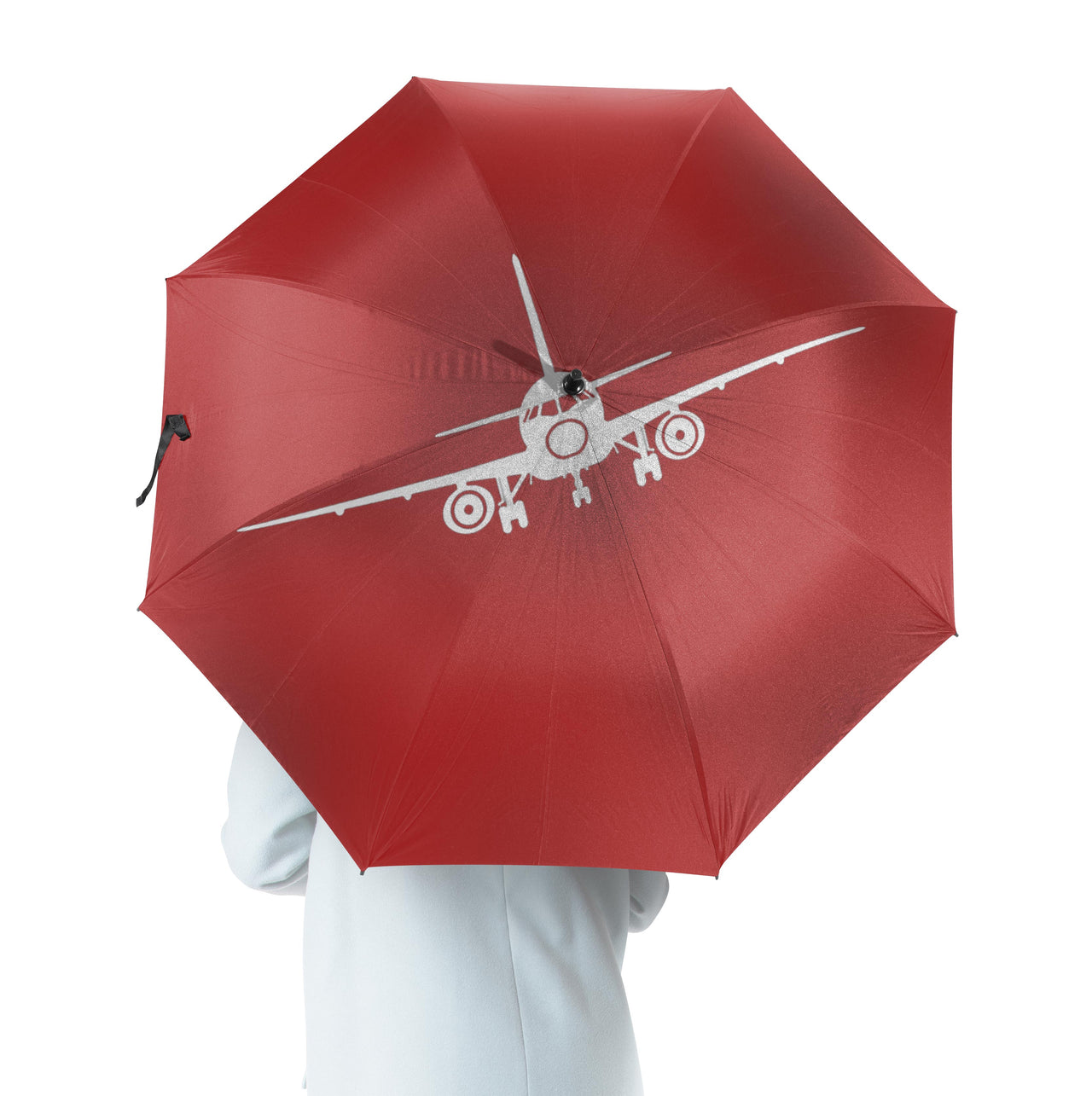 Sukhoi Superjet 100 Silhouette Designed Umbrella