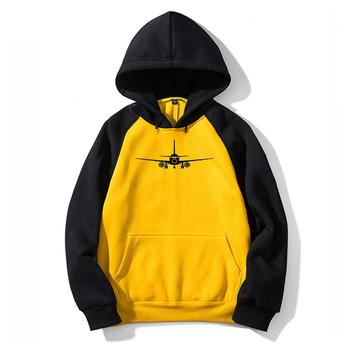 Sukhoi Superjet 100 Silhouette Designed Colourful Hoodies