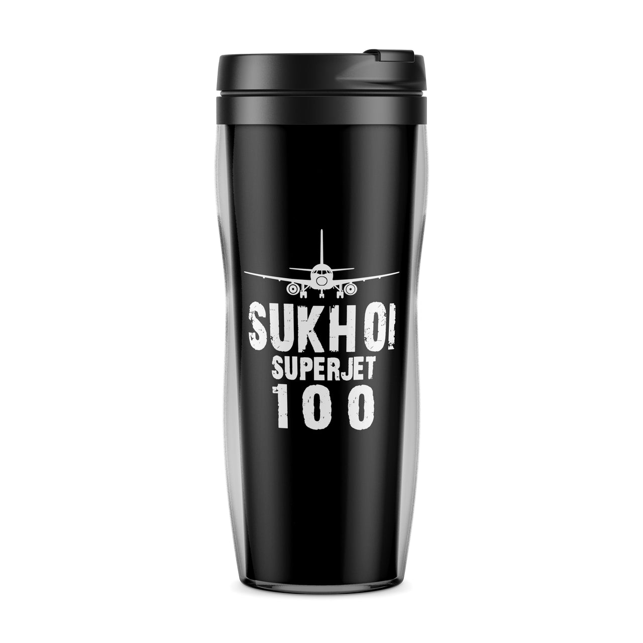 Sukhoi Superjet 100 & Plane Designed Travel Mugs