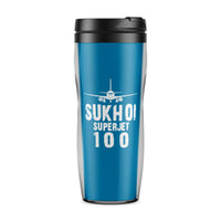 Thumbnail for Sukhoi Superjet 100 & Plane Designed Travel Mugs