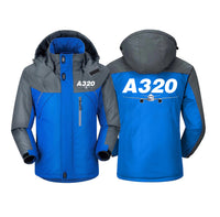 Thumbnail for Super Airbus A320 Designed Thick Winter Jackets