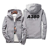Thumbnail for Super Airbus A380 Designed Windbreaker Jackets