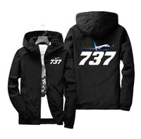 Thumbnail for Super Boeing 737-800 Designed Windbreaker Jackets