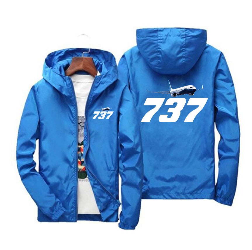 Super Boeing 737-800 Designed Windbreaker Jackets