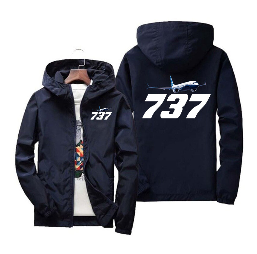 Super Boeing 737-800 Designed Windbreaker Jackets