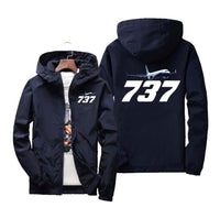 Thumbnail for Super Boeing 737-800 Designed Windbreaker Jackets