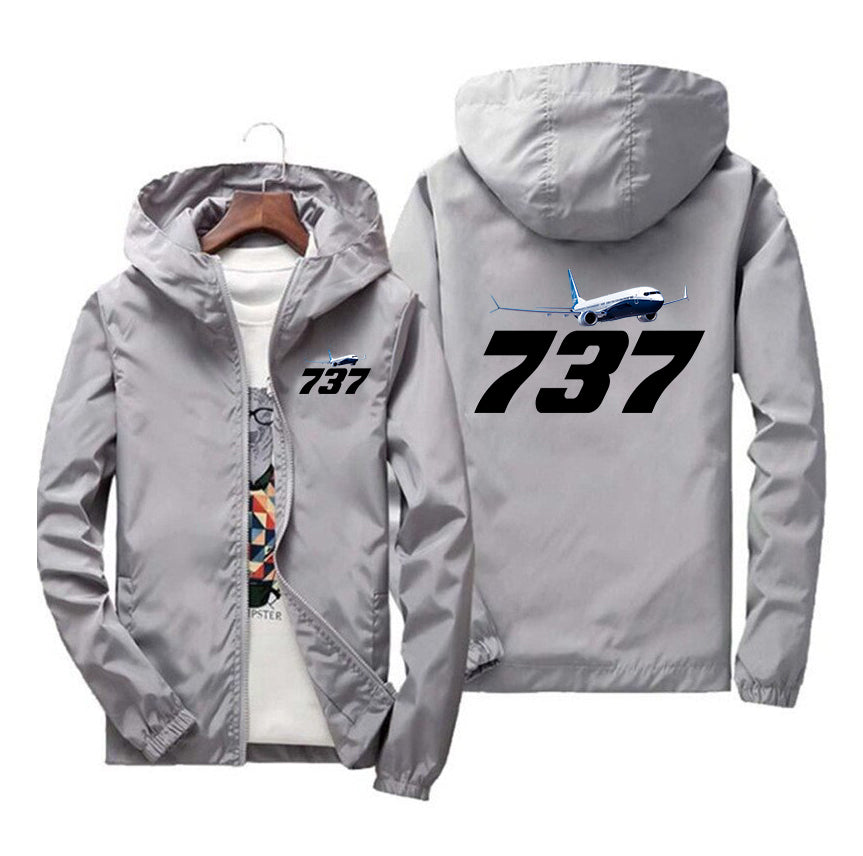 Super Boeing 737-800 Designed Windbreaker Jackets