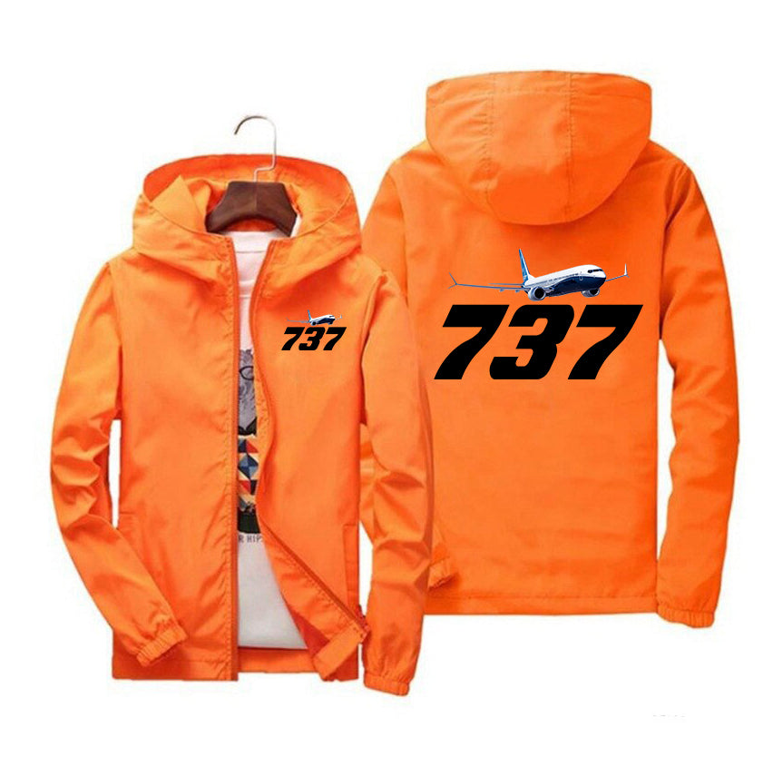 Super Boeing 737-800 Designed Windbreaker Jackets