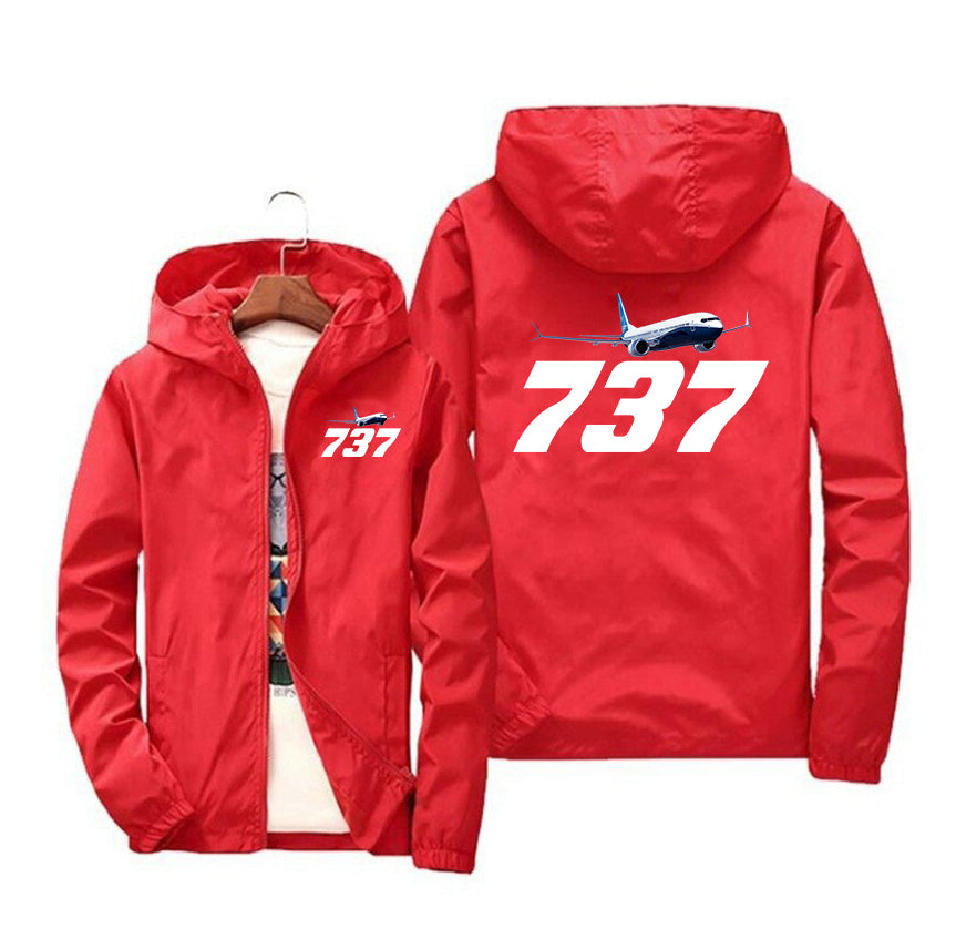 Super Boeing 737-800 Designed Windbreaker Jackets