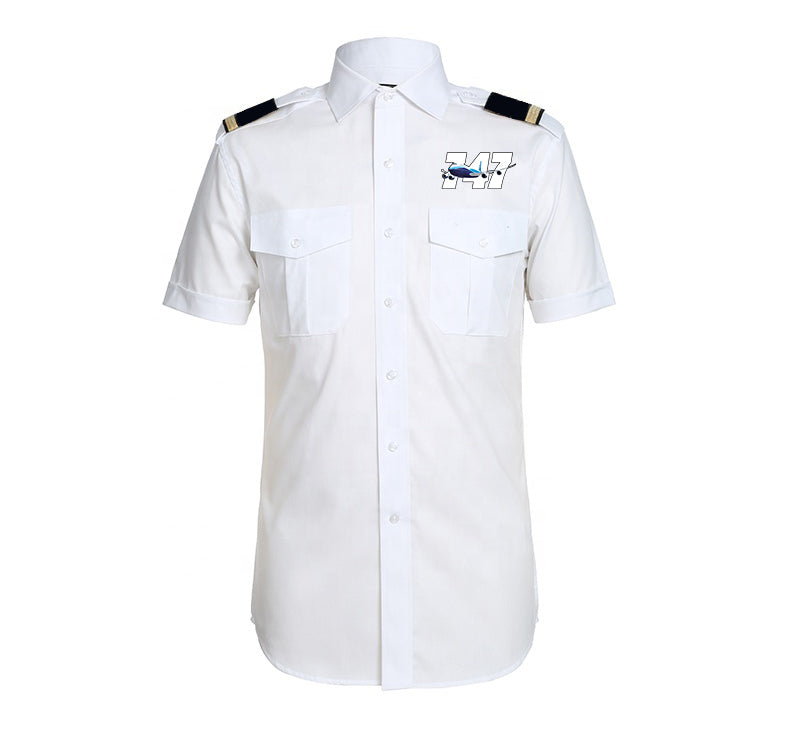 Super Boeing 747 Designed Pilot Shirts