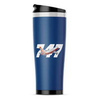 Thumbnail for Super Boeing 747 Intercontinental Designed Travel Mugs