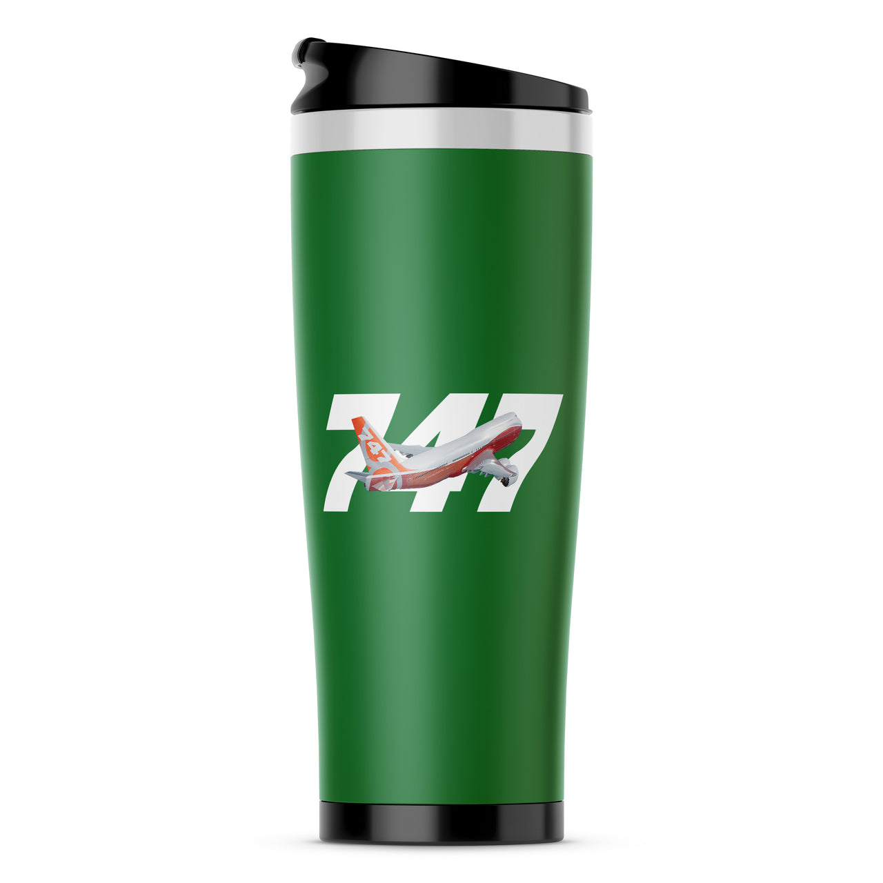 Super Boeing 747 Intercontinental Designed Travel Mugs