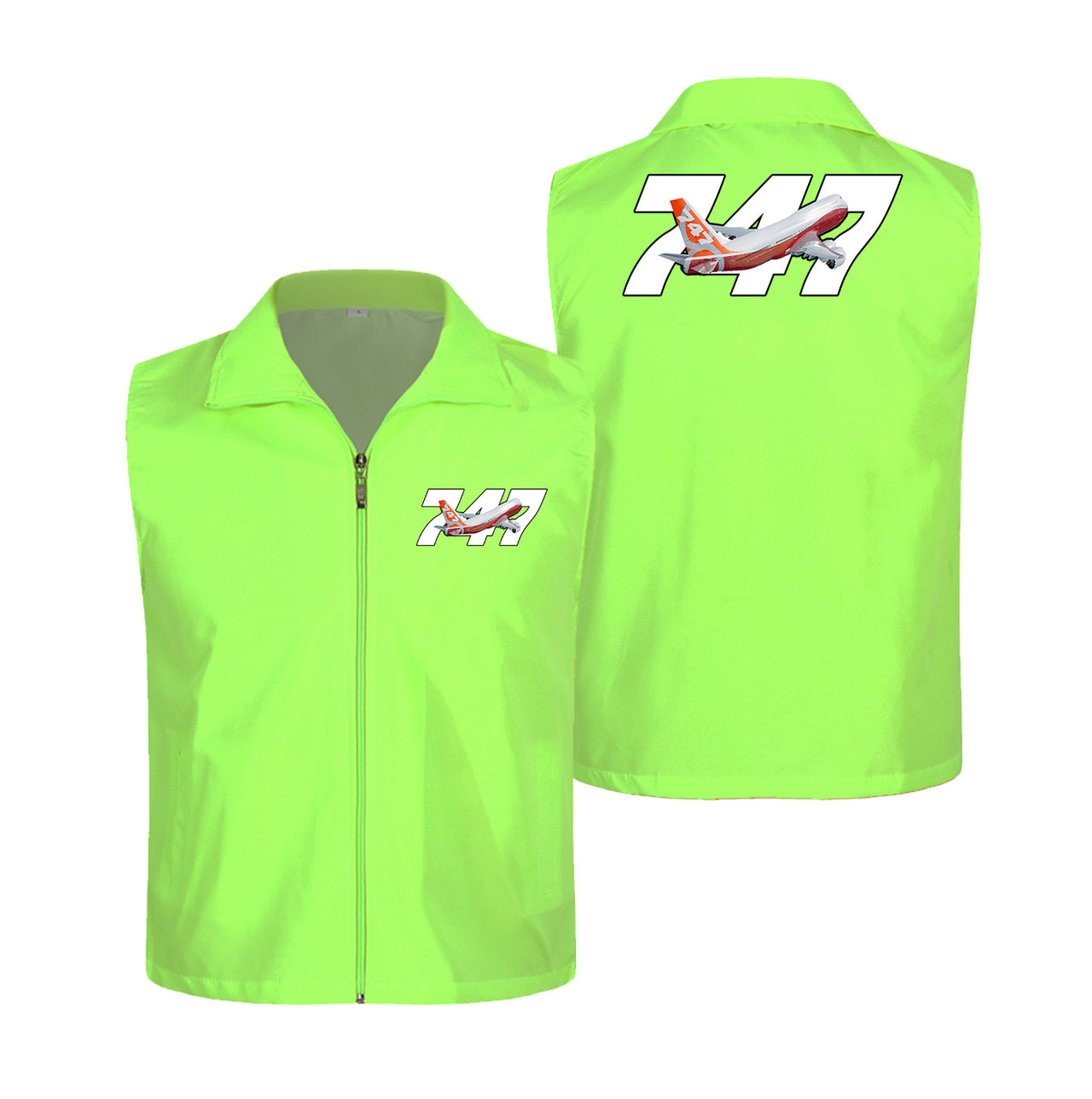 Super Boeing 747 Intercontinental Designed Thin Style Vests