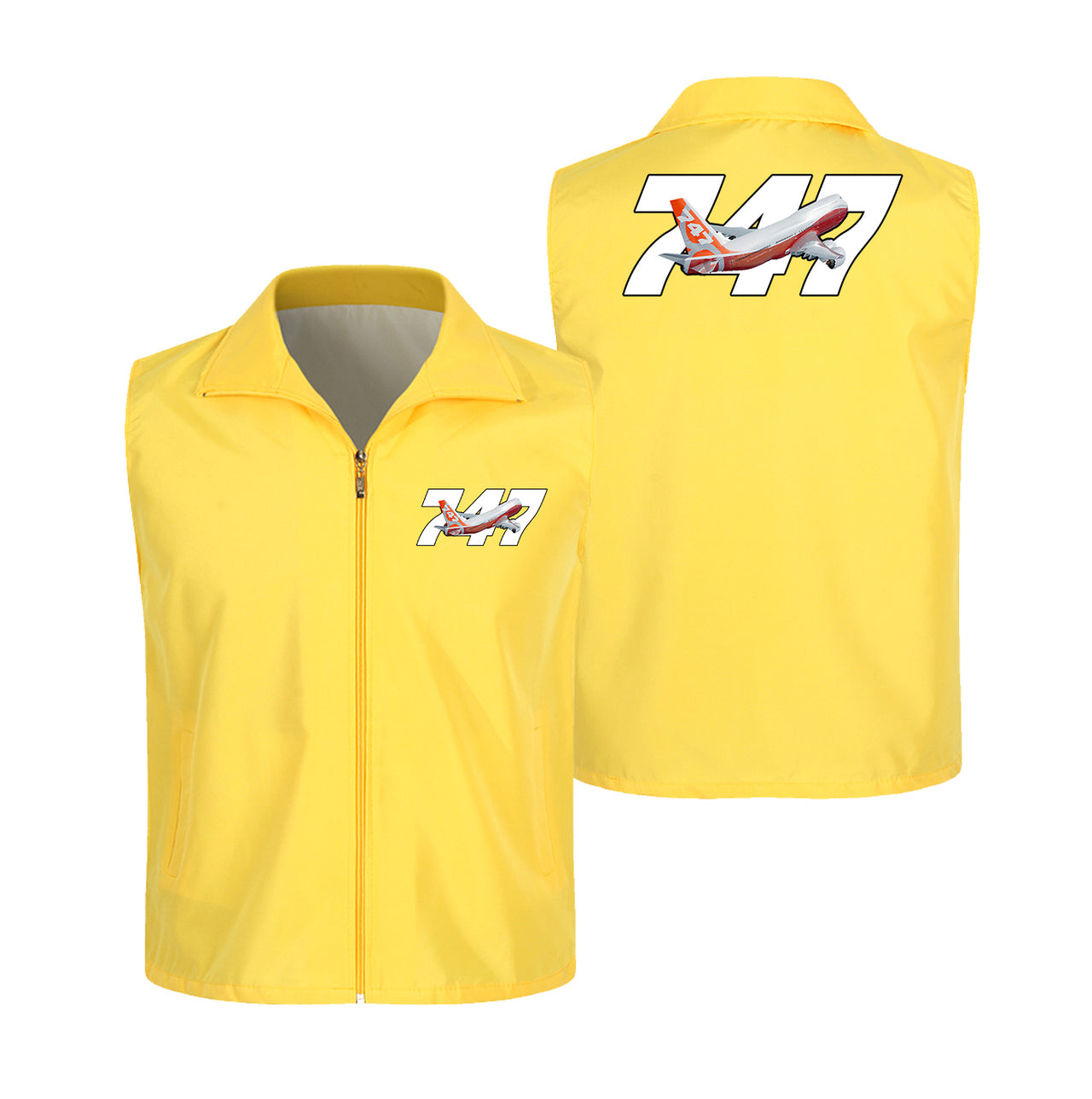 Super Boeing 747 Intercontinental Designed Thin Style Vests