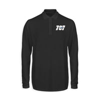 Thumbnail for Super Boeing 787 Designed Long Sleeve Polo T-Shirts