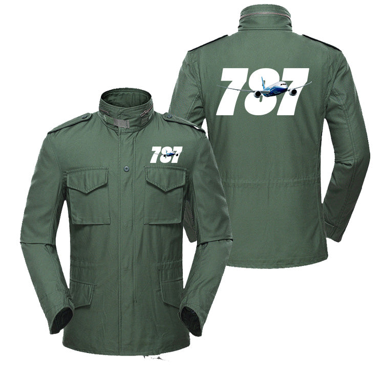 Super Boeing 787 Designed Military Coats