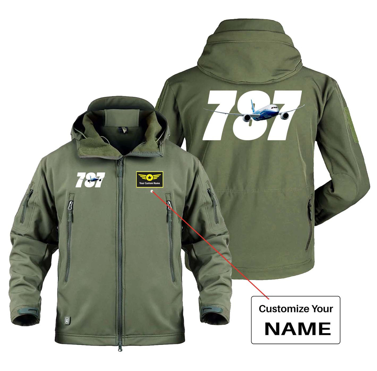 Super Boeing 787 Designed Military Jackets (Customizable)