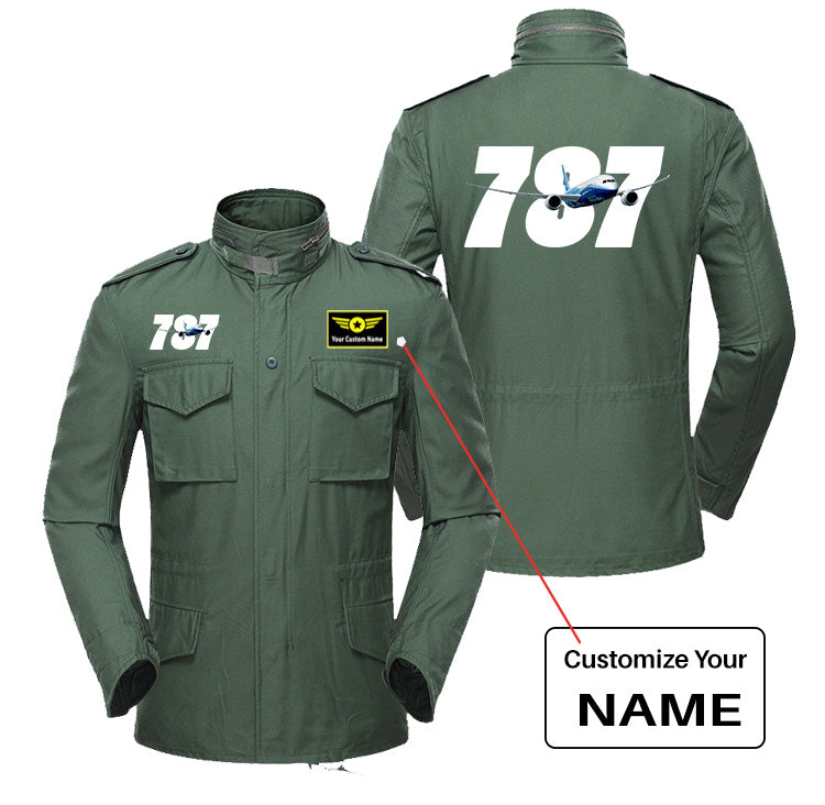 Super Boeing 787 Designed Military Coats