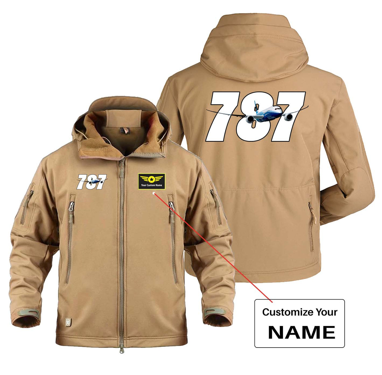 Super Boeing 787 Designed Military Jackets (Customizable)