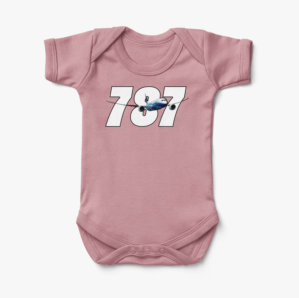 Super Boeing 787 Designed Baby Bodysuits