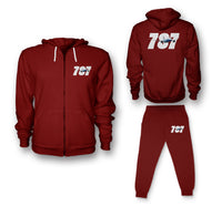 Thumbnail for Super Boeing 787 Designed Zipped Hoodies & Sweatpants Set