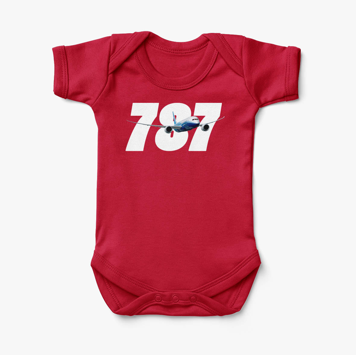 Super Boeing 787 Designed Baby Bodysuits