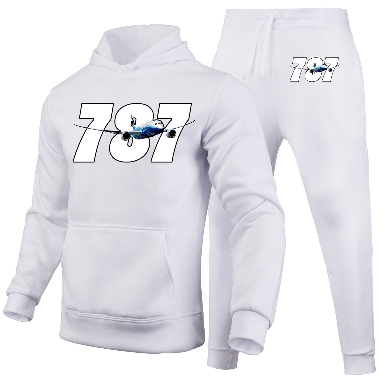 Super Boeing 787 Designed Hoodies & Sweatpants Set