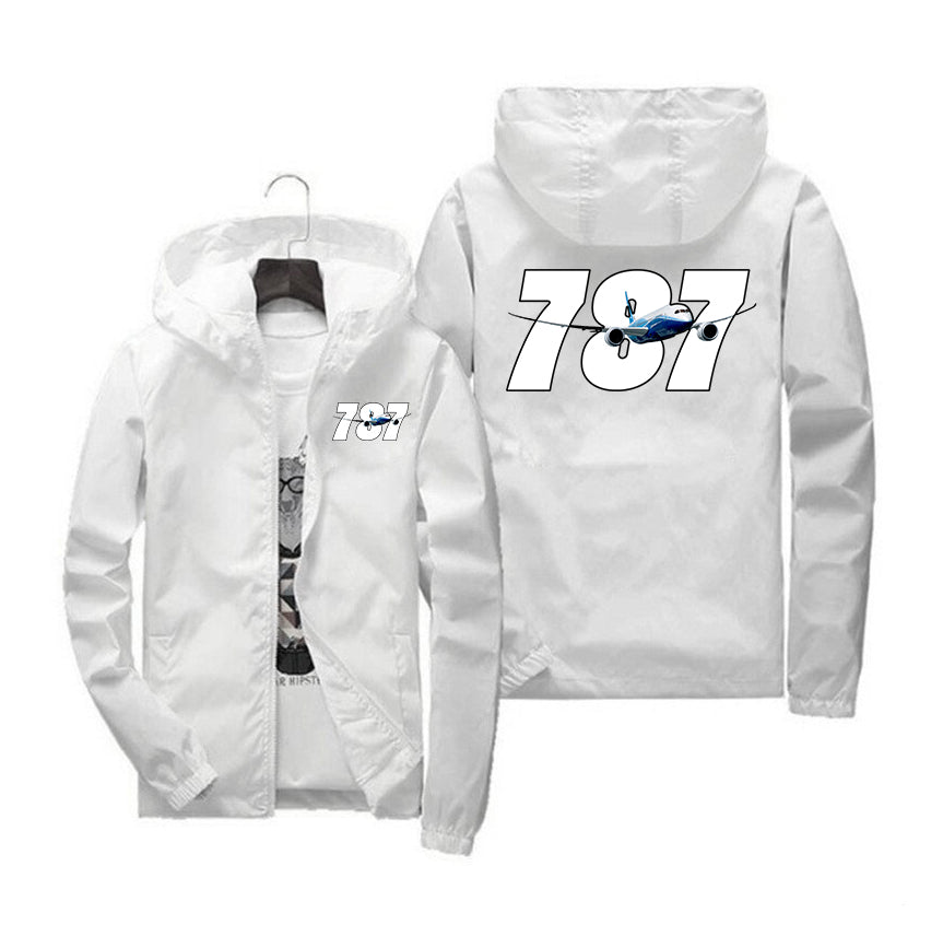 Super Boeing 787 Designed Windbreaker Jackets