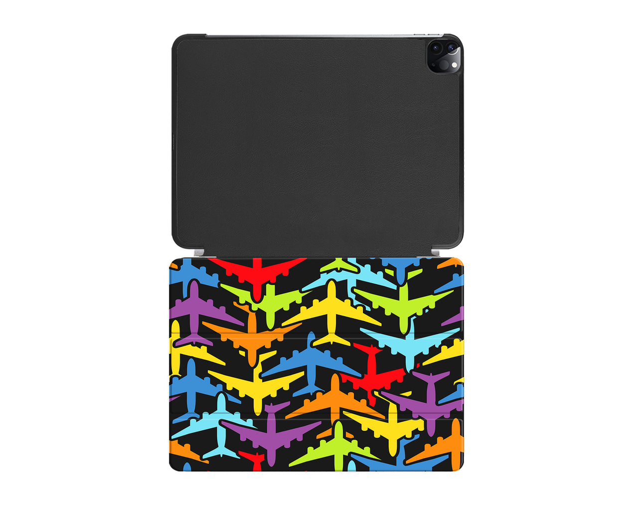 Super Colourful Airplanes Designed iPad Cases